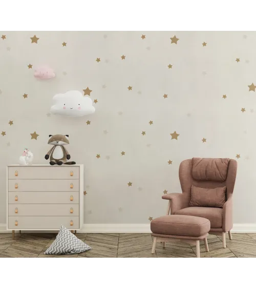 Stars for You – Dreamy Starry Night Kids’ Wallpaper | Art Vision Decor