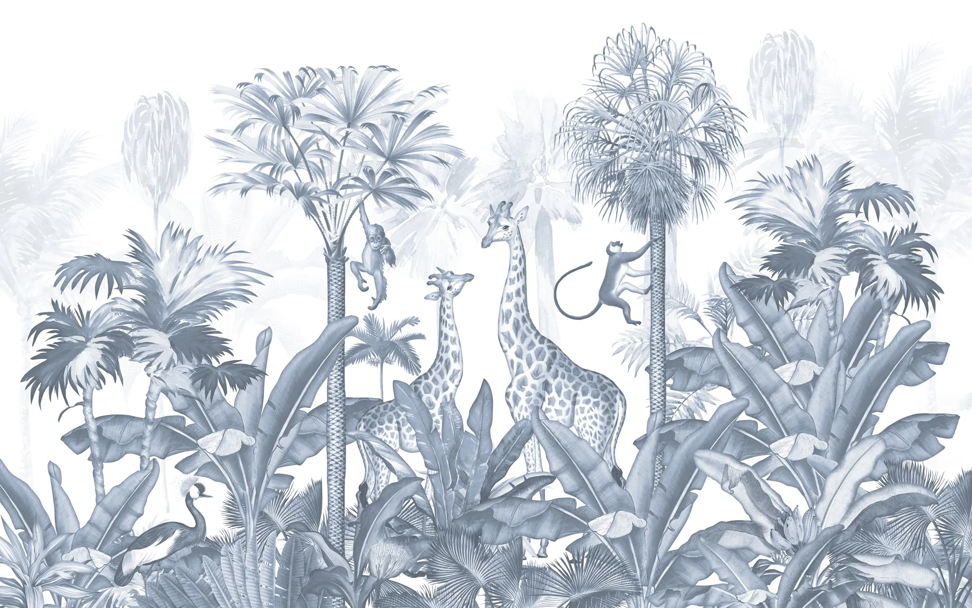 Little Safari Explorers – Cute Safari Animal Wallpaper | Art Vision Decor