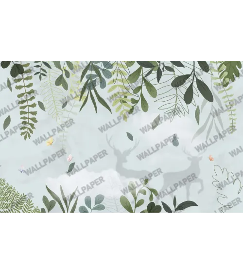 Enchanted Forest – Woodland Animal Wallpaper for Kids | Art Vision Decor