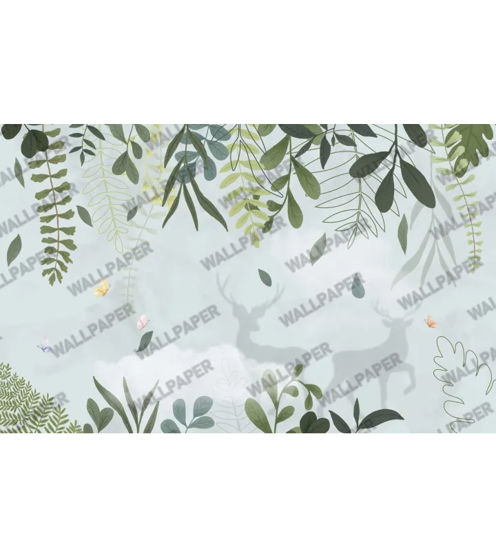 Enchanted Forest – Woodland Animal Wallpaper for Kids | Art Vision Decor