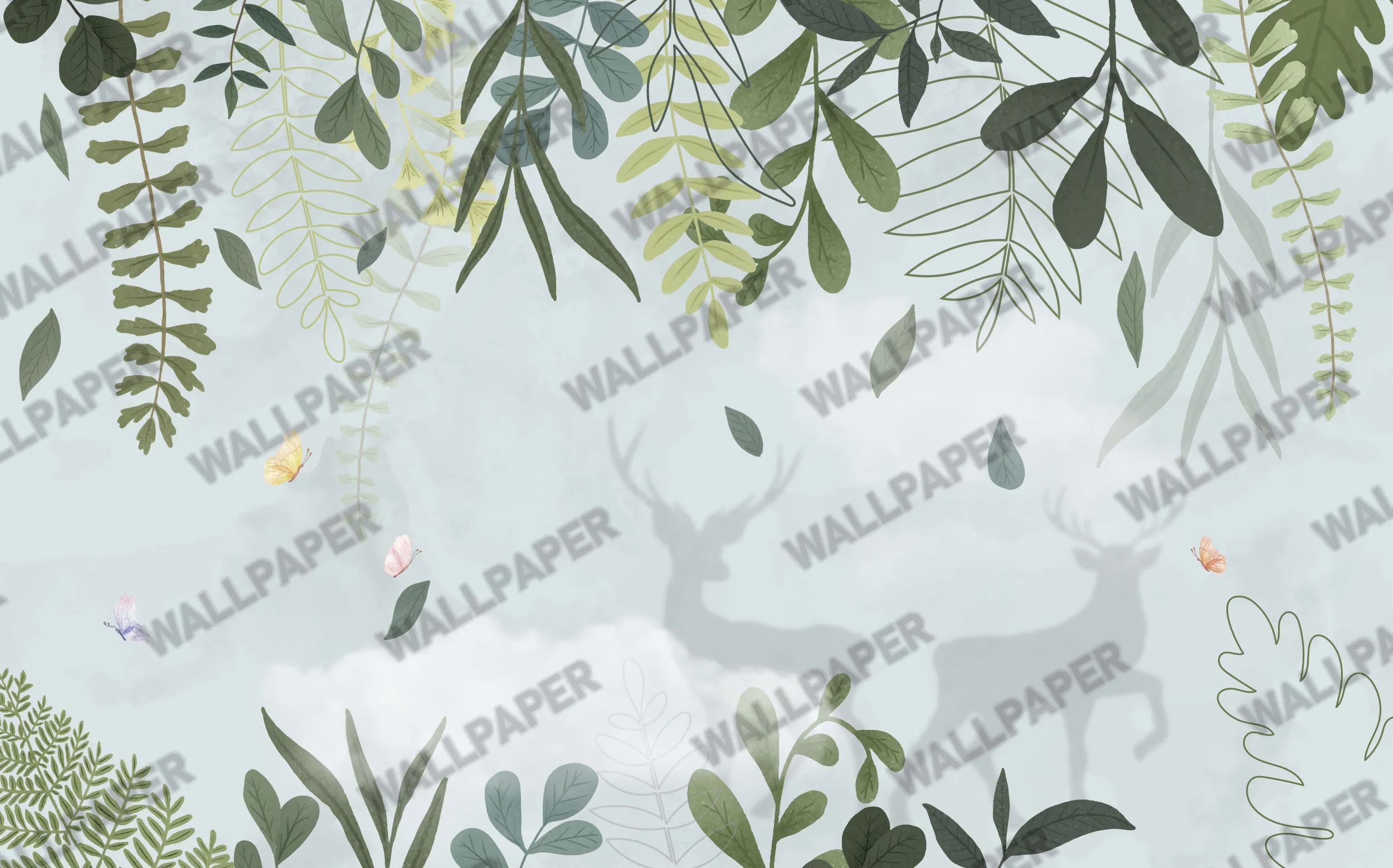 Enchanted Forest – Woodland Animal Wallpaper for Kids | Art Vision Decor