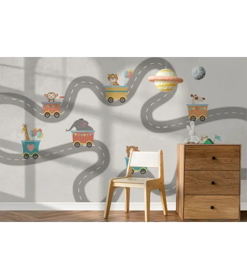 Enchanted Woodland Wallpaper - Whimsical Forest Animals