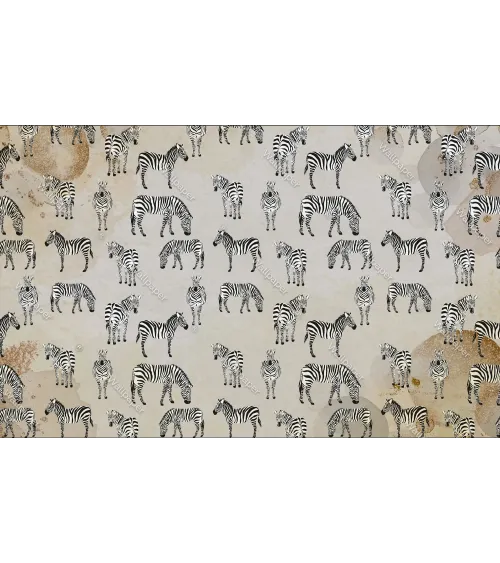 Zebra Safari Kids’ Wallpaper | Playful & Stylish Animal Print