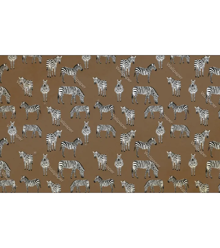 Zebra Safari Kids’ Wallpaper | Playful & Stylish Animal Print