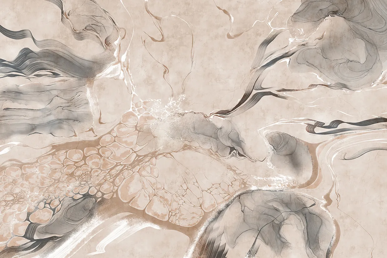 Lava Lines – Contemporary Wallpapers with Flowing Mineral Textures | ART VISION DECOR