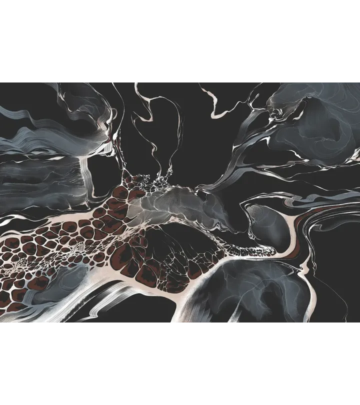 Lava Lines – Contemporary Wallpapers with Flowing Mineral Textures | ART VISION DECOR