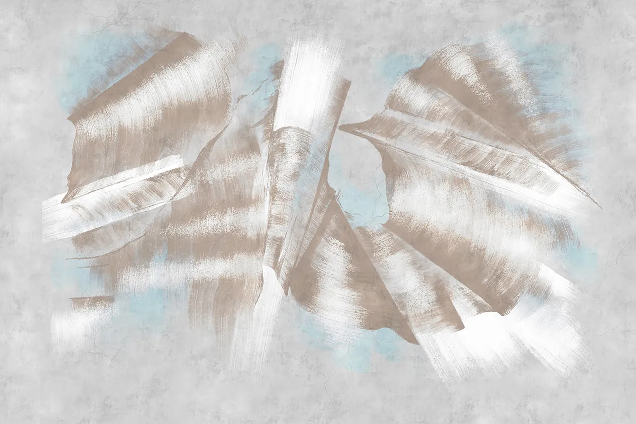 Echo of Motion – Modern Wallpaper with Artistic Brushstroke Effect | ART VISION DECOR