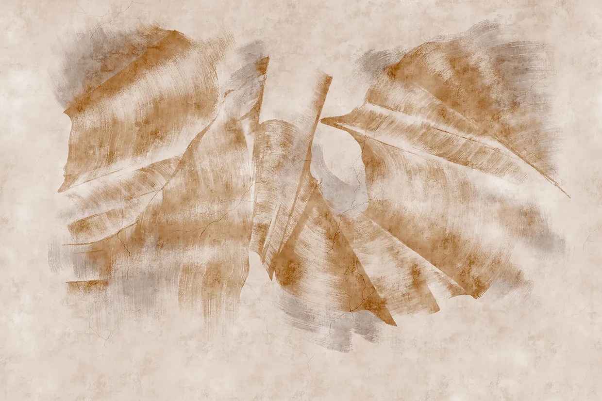 Echo of Motion – Modern Wallpaper with Artistic Brushstroke Effect | ART VISION DECOR