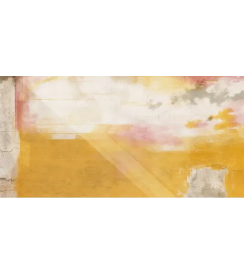 Monica Floral Sunrise Mural Wallpaper – Custom Seamless Design | Art Vision Decor