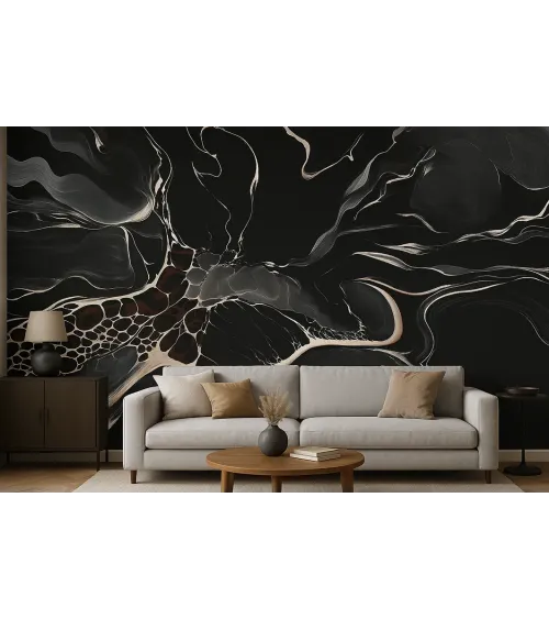 Lava Lines – Contemporary Wallpapers with Flowing Mineral Textures | ART VISION DECOR