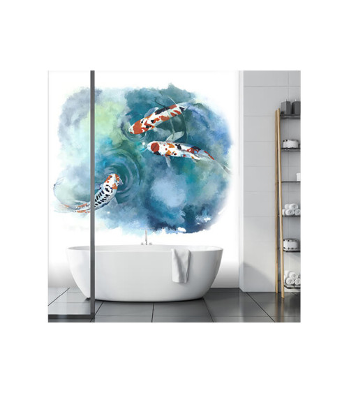 Wall Mural "Aqua Koi" buy with delivery