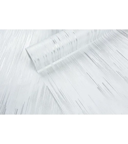 Vinyl Foam wallpaper on non-woven base Vinil RAIN DHS-1587-01 white