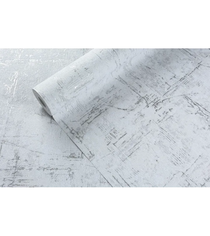 Carrera Wallpaper Collection – Modern Stone Texture for Elegant Interiors | Art Vision Decor DHS-1597-02 Gray
