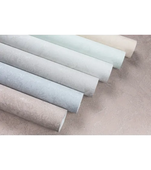 Almaz Wallpaper Collection – Soft Mineral Texture with Elegant Sheen | Art Vision Decor SHT-1662-04 Silver