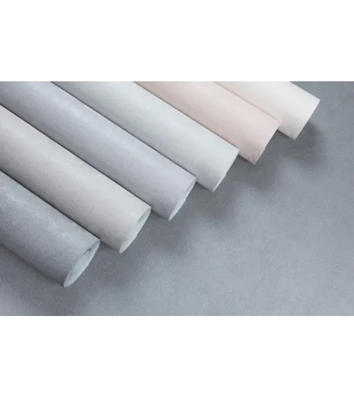 Cascad Wallpaper Collection – Soft Mineral Texture with Elegant Sheen | Art Vision Decor SHT-1663-05 Gray