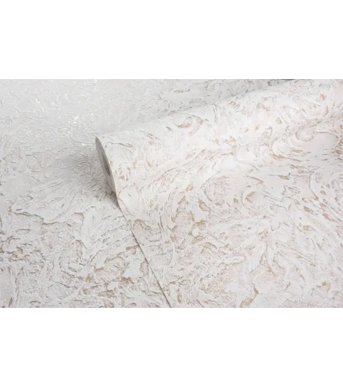 Vinyl Foam wallpaper on non-woven base Vinil ESFERO DHS-1596-04 Gold Beige
