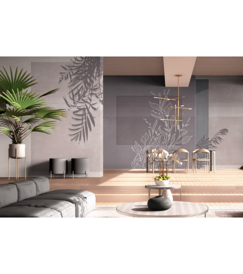 Elegant Forli Wallpaper - Square and Rectangular Shapes with Fresco Design