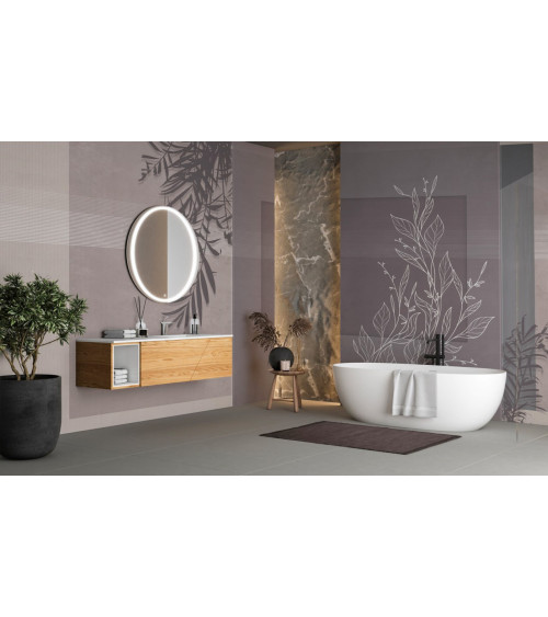 Elegant Forli Wallpaper - Square and Rectangular Shapes with Fresco Design