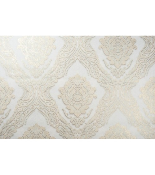 Vinyl Foam wallpaper on non-woven base Vinil CHARLOTTE DHV-1196/5 Light Gold Silver 10,05 x