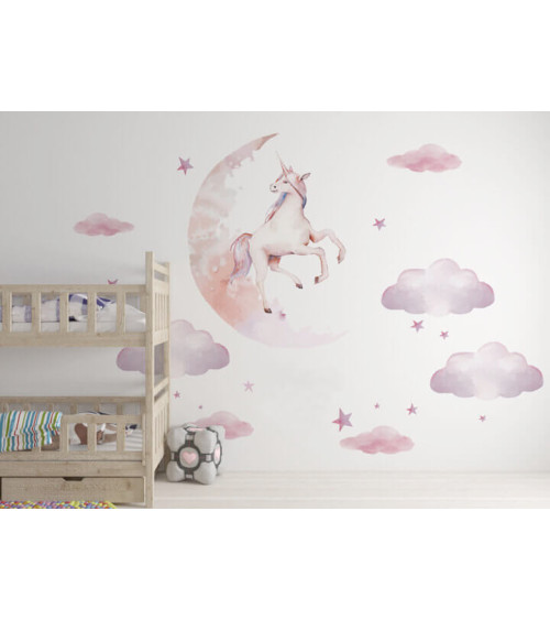 Wall Mural "Moon unicorn" buy with delivery