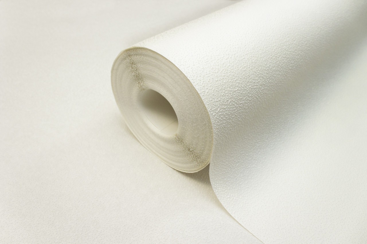 Vinyl Foam wallpaper on non-woven base Vinil Painted Wallpaper PRO 1 White 25 x 1,06 m