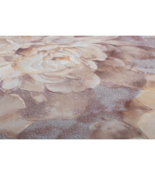 Hot Embossed wallpaper on Non-Woven Base Vinil Norwood VIP 5-1240 Gray-Brown 10,05 x 1,06 m