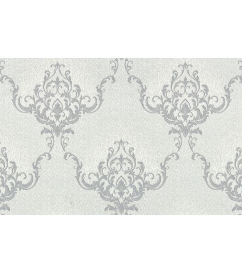 Vinyl Foam wallpaper on non-woven base Vinil Damir DHV-1486/3 Gray Blue 10,05 x 1,06 m