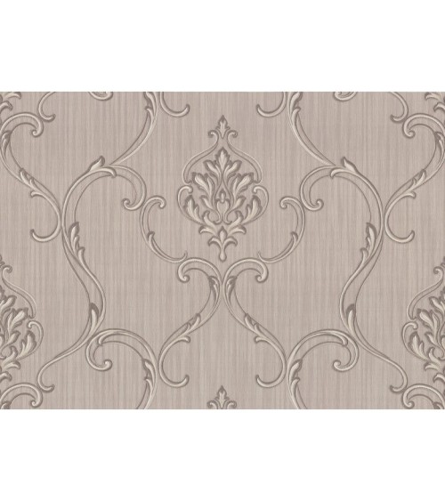 Hot Embossed wallpaper on Non-Woven Base Vinil Vensan PVIP 4-1571 Brown 10,05 x 1,06 m