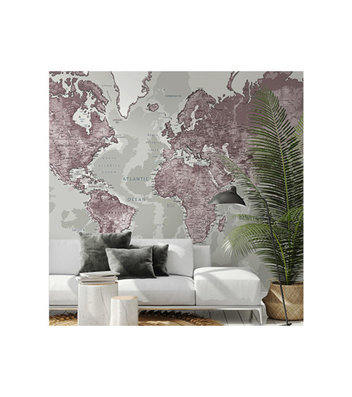 Wall Mural "One more map" buy with delivery