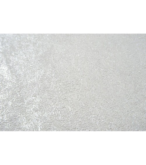 Hot Embossed wallpaper on Non-Woven Base Vinil Alanya VIP 2-1542 White 10,05 x 1,06 m