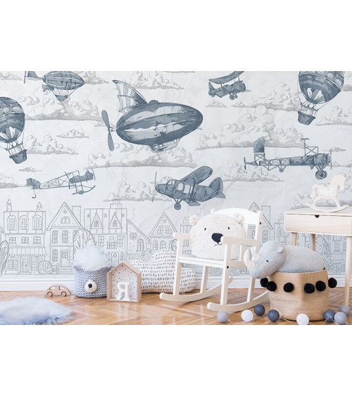 Wall Mural "Flight" buy with delivery in Ukraine in the Luxury Textile store