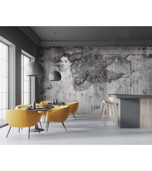 Wall Mural "You are my angel" buy with delivery