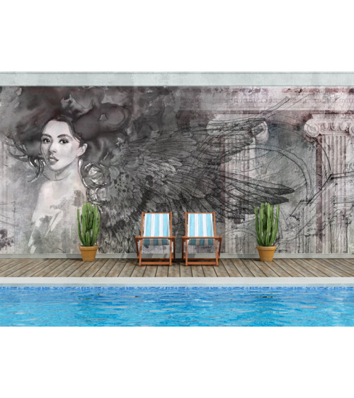 Wall Mural "You are my angel" buy with delivery