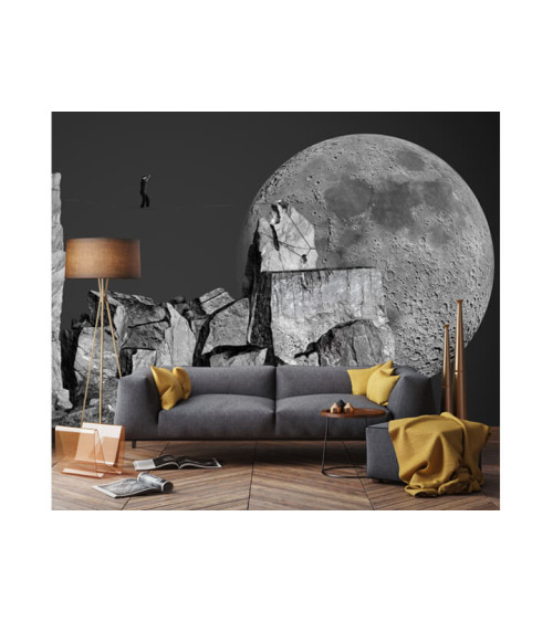Wall Mural "Going to the moon" buy with delivery in Ukraine in the Luxury Textile store