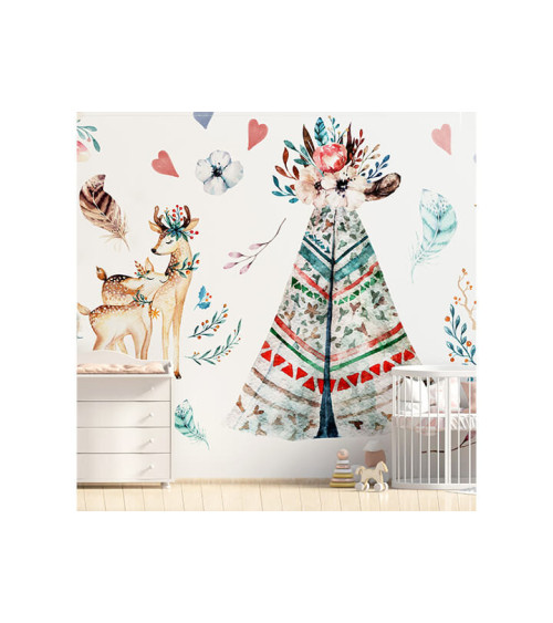 Wall Mural "Wigwam" buy with delivery