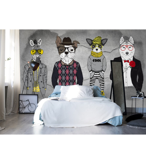 Wall Mural "Stylish animals" buy with delivery