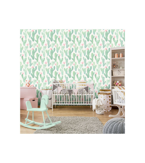 Wall Mural "Cacti" buy with delivery in Ukraine in the Luxury Textile store