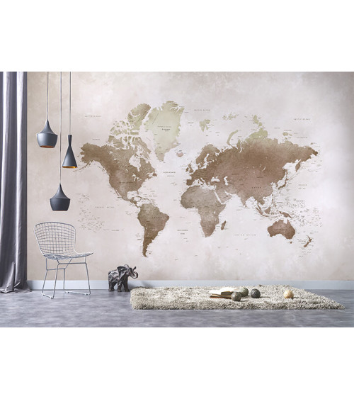 Wall Mural "BBG Map" buy with delivery