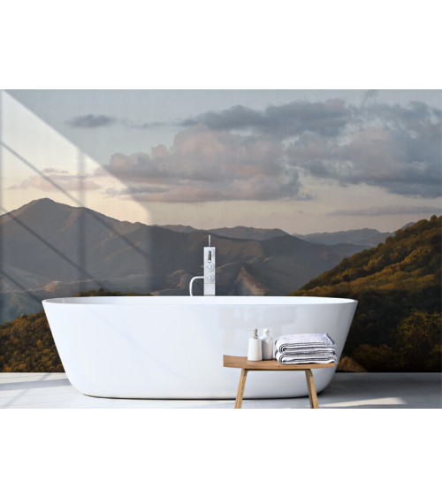 Wall Mural "Forests on the mountains" buy with delivery