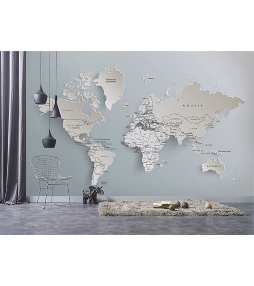 Wall Mural "Light volume card" buy with delivery.