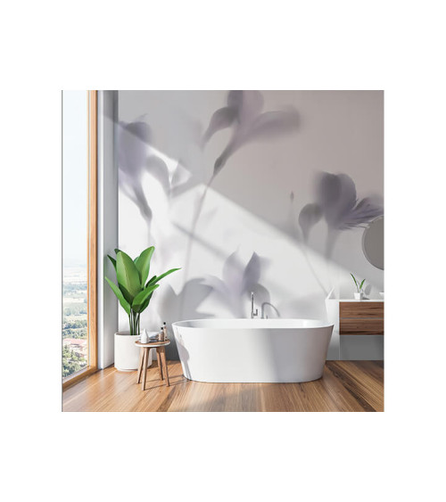 Wall Mural "Flowers in the fog" buy with delivery