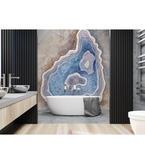 Wall Mural "Blue stone" buy with delivery