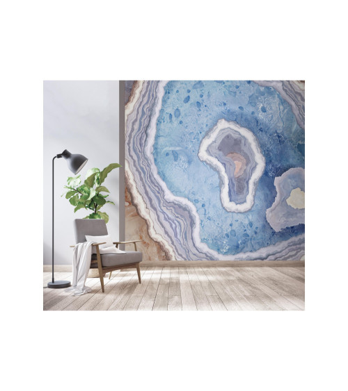 Wall Mural "Blue stone" buy with delivery