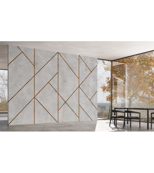 Wall Mural "Bronze way" buy with delivery