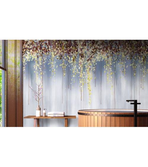 Wall Mural "Golden rain"